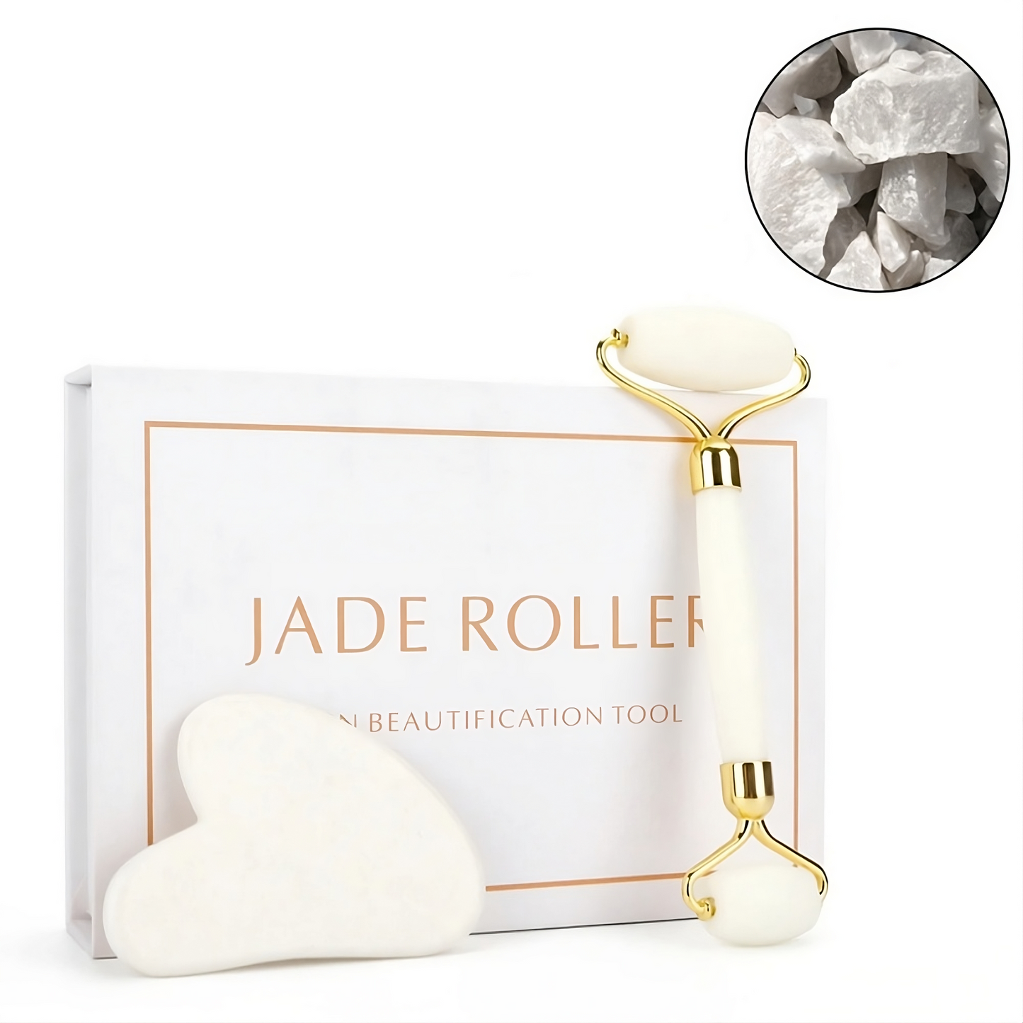 ZESTAW ROLLER + GUA SHA