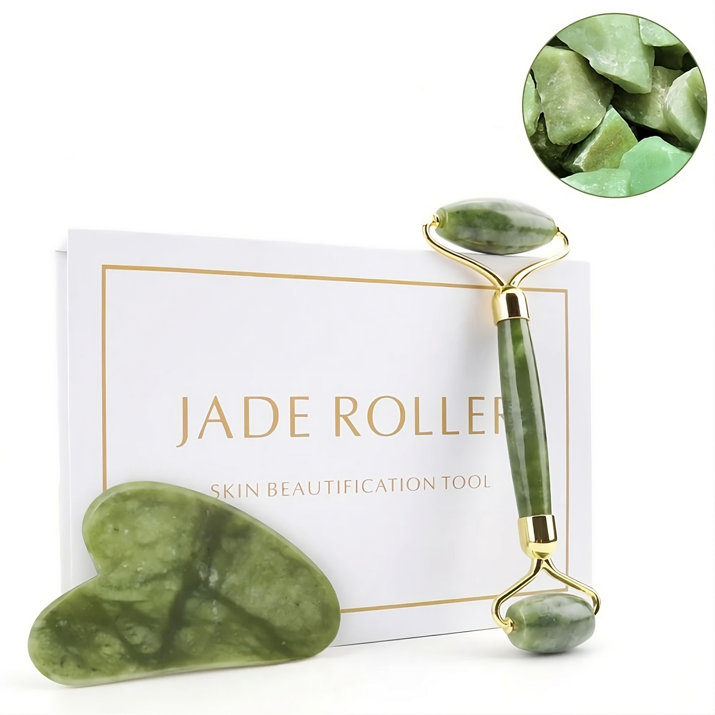 ZESTAW ROLLER + GUA SHA